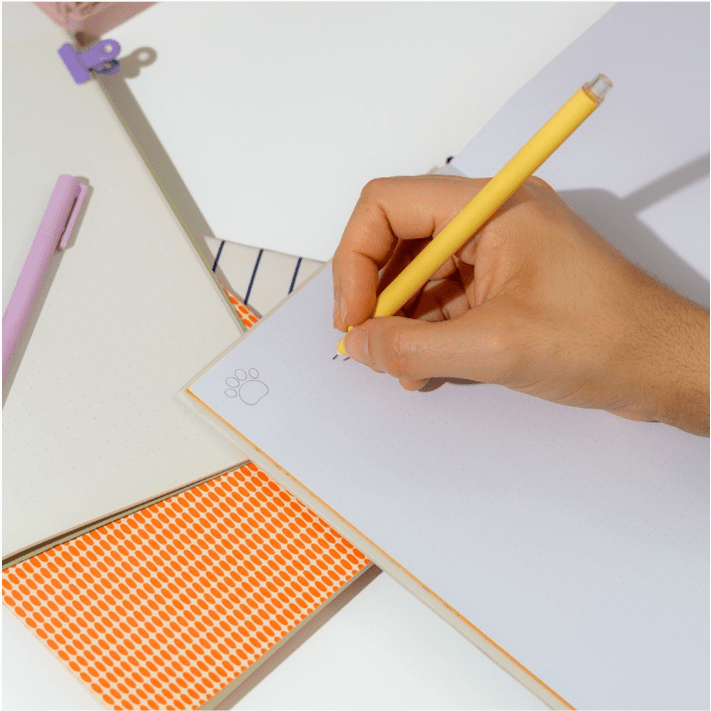 Caderno A5 Garfield - Papelaria Encantada