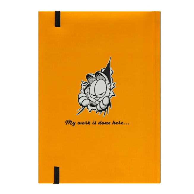 Caderno A5 Garfield - Papelaria Encantada