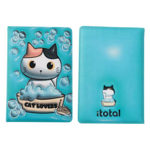 Caderno A5 Gato itotal - Papelaria Encantada