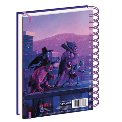 Caderno A5 K - pop Demon Hunters - Papelaria Encantada