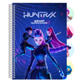 Caderno A5 Kpop Demon Hunters Pautado - Papelaria Encantada