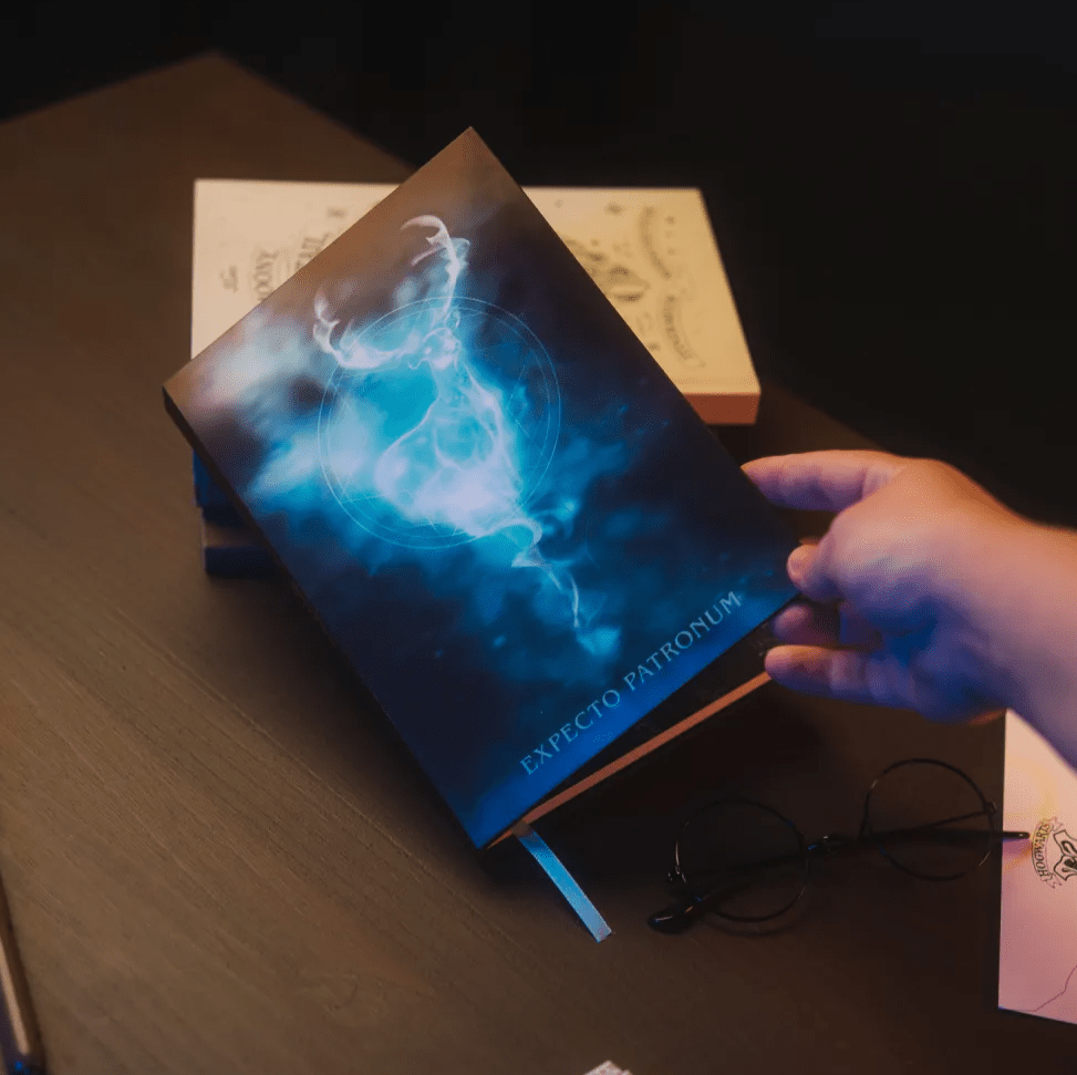 Caderno A5 Lenticular Harry Potter - Papelaria Encantada
