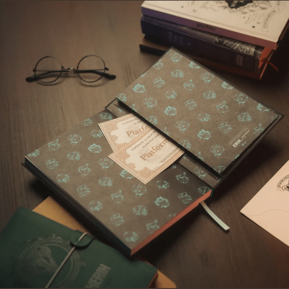 Caderno A5 Lenticular Harry Potter - Papelaria Encantada