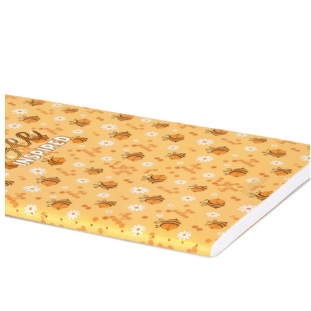 Caderno A5 Liso Abelha vermelho Legami - Papelaria Encantada