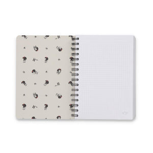 Caderno A5 Mafalda Quadriculado Mr. Wonderful - Papelaria Encantada