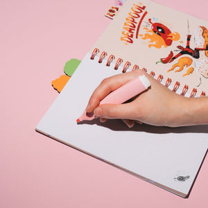 Caderno A5 Marvel Deadpool - Papelaria Encantada