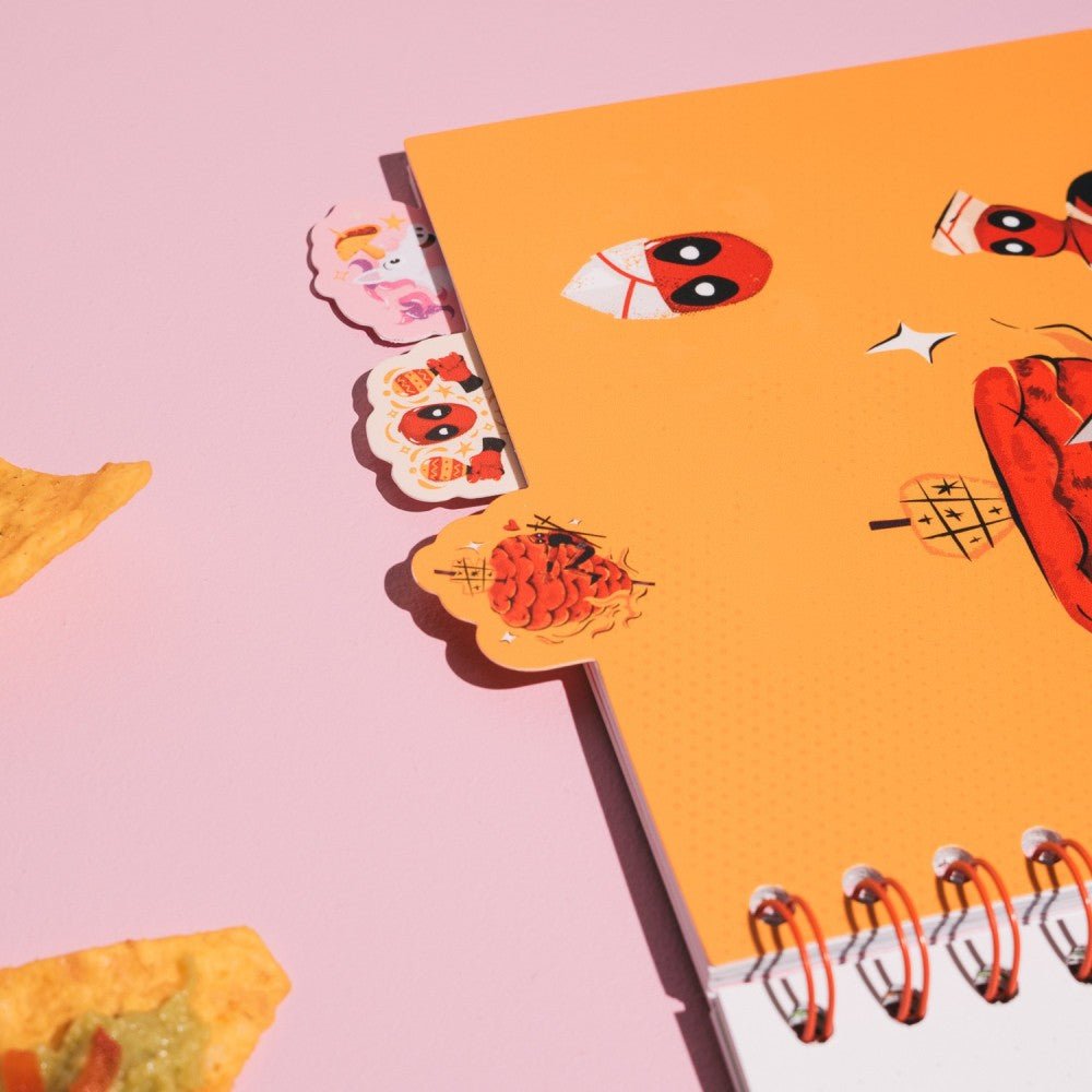 Caderno A5 Marvel Deadpool - Papelaria Encantada