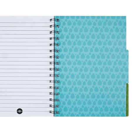 Caderno A5 pautado pokemon c/3 separadores - Papelaria Encantada
