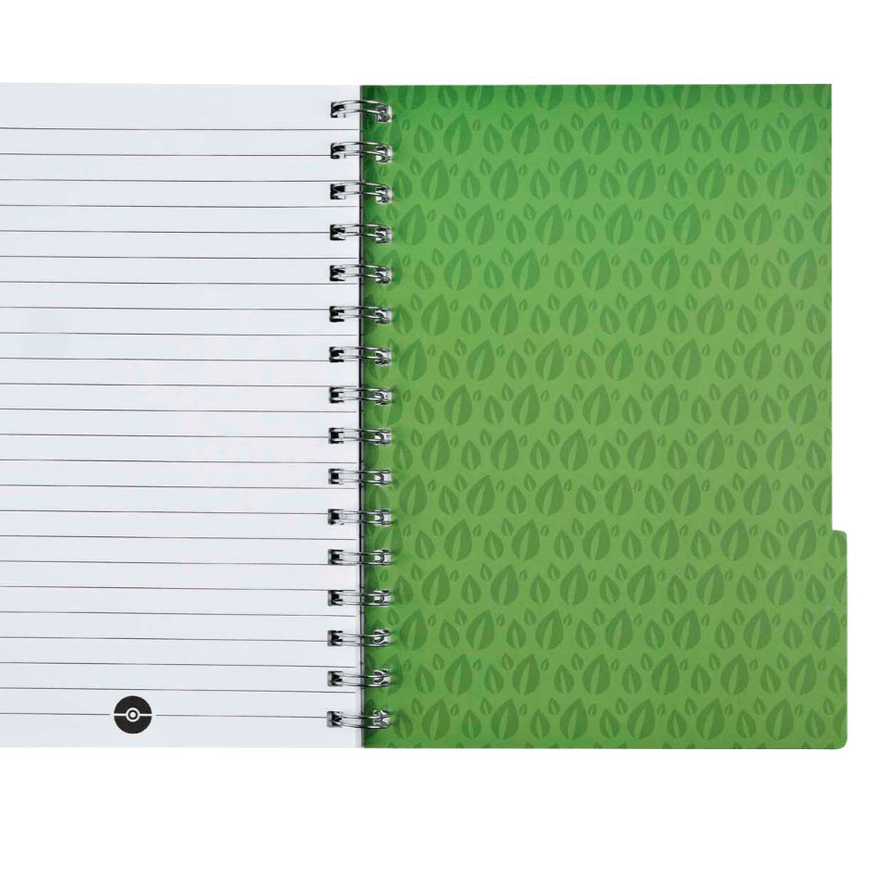 Caderno A5 pautado pokemon c/3 separadores - Papelaria Encantada