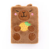 Caderno A5 peluche - Capivara - Mr Wonderful - Papelaria Encantada