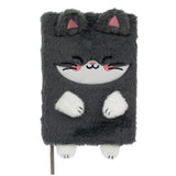 Caderno A5 peluche - Cat - Mr Wonderful - Papelaria Encantada