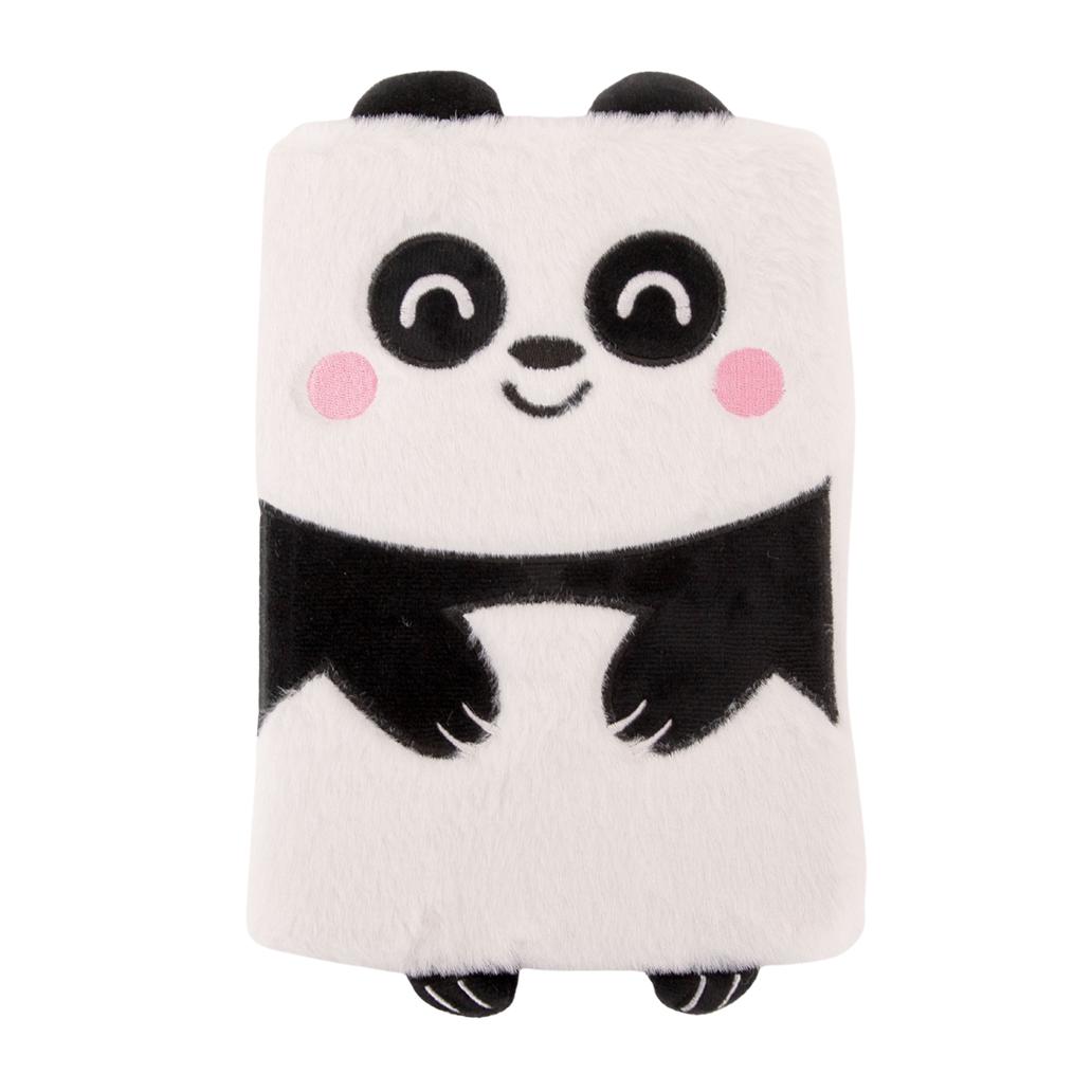 Caderno A5 peluche - Panda - Mr Wonderful - Papelaria Encantada