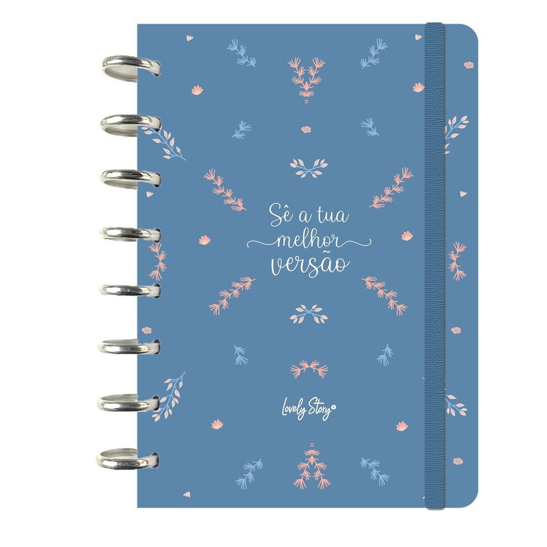 Caderno A5 personalizável - Sê a tua melhor versão - Papelaria Encantada
