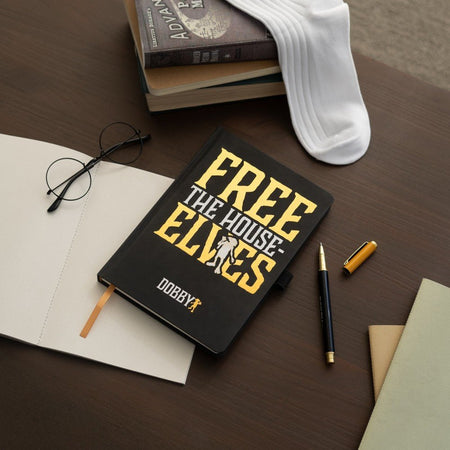 Caderno A5 Premium com caneta Harry Potter - Dobby - Papelaria Encantada