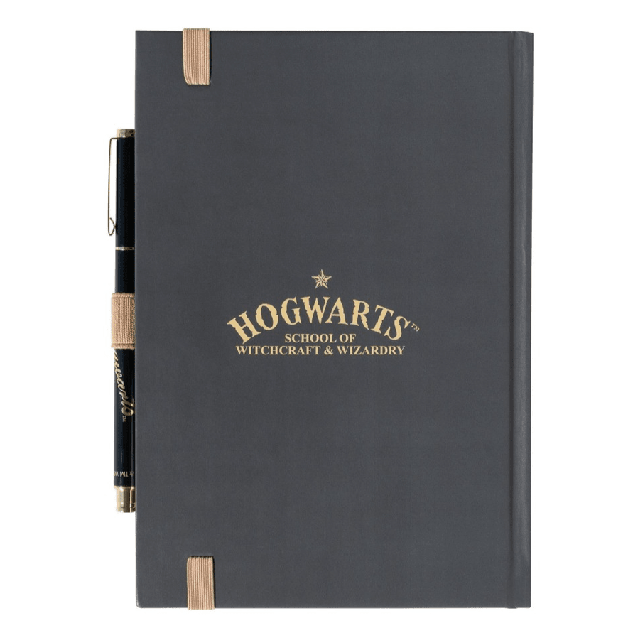 Caderno A5 premium Harry potter com caneta - Papelaria Encantada