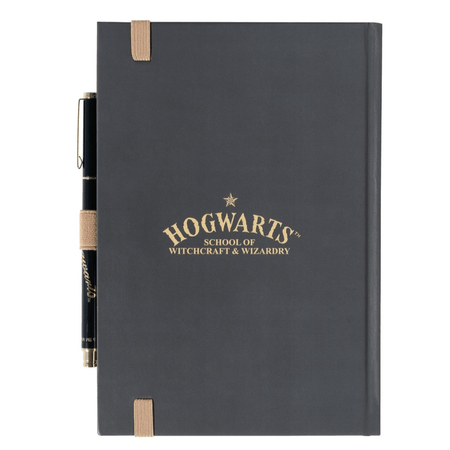 Caderno A5 premium Harry potter com caneta - Papelaria Encantada