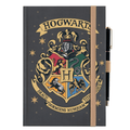 Caderno A5 premium Harry potter com caneta - Papelaria Encantada