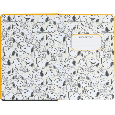 Caderno A5 Premium Snoopy Lazy Days - Papelaria Encantada