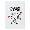 Caderno A5 Snoopy veludo - Papelaria Encantada