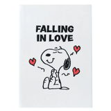 Caderno A5 Snoopy veludo - Papelaria Encantada