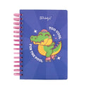 Caderno A5 Squishy Crocodilo - Too cool for the pool - Mr. Wonderful - Papelaria Encantada