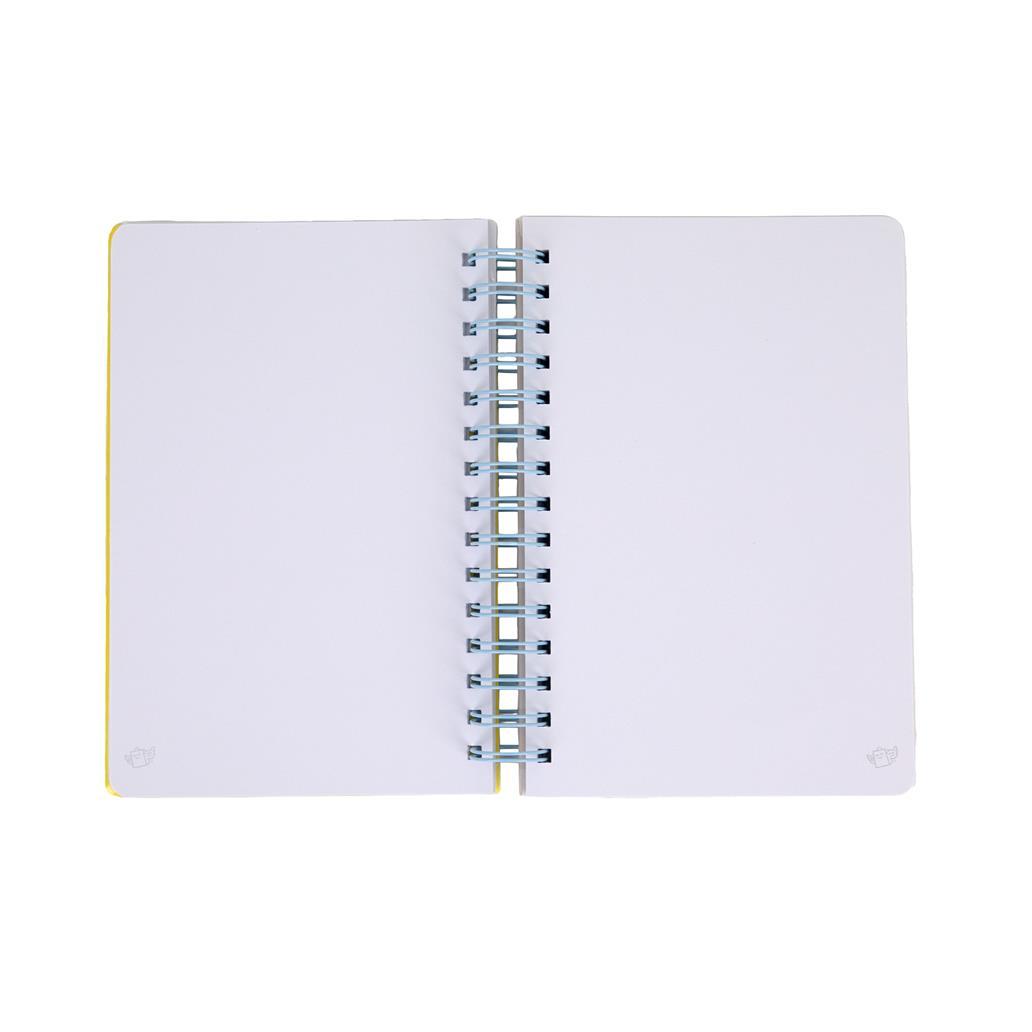 Caderno A5 Squishy Guaxinim Lazy - Lets take it easy - Mr. Wonderful - Papelaria Encantada