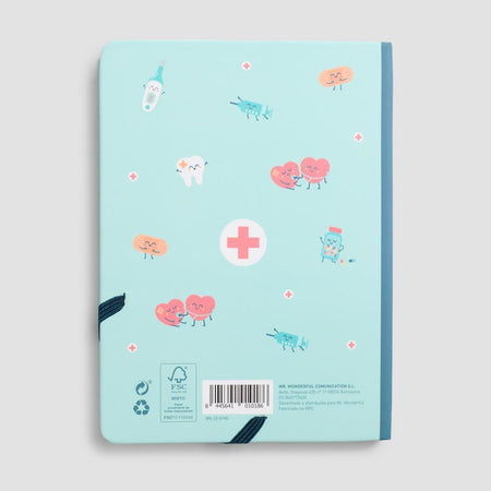 Caderno A5 - Vais conseguir grandes feitos - Mr. Wonderful - Papelaria Encantada