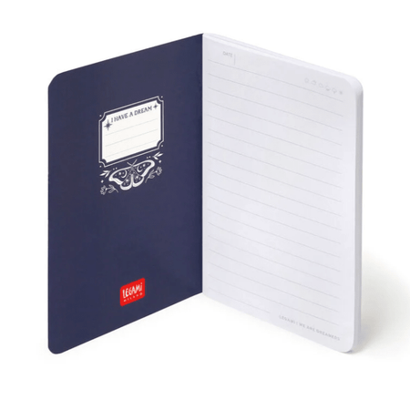 Caderno A6 Legami com linhas e capa dura ilustrada - Moth Ed. especial - Papelaria Encantada