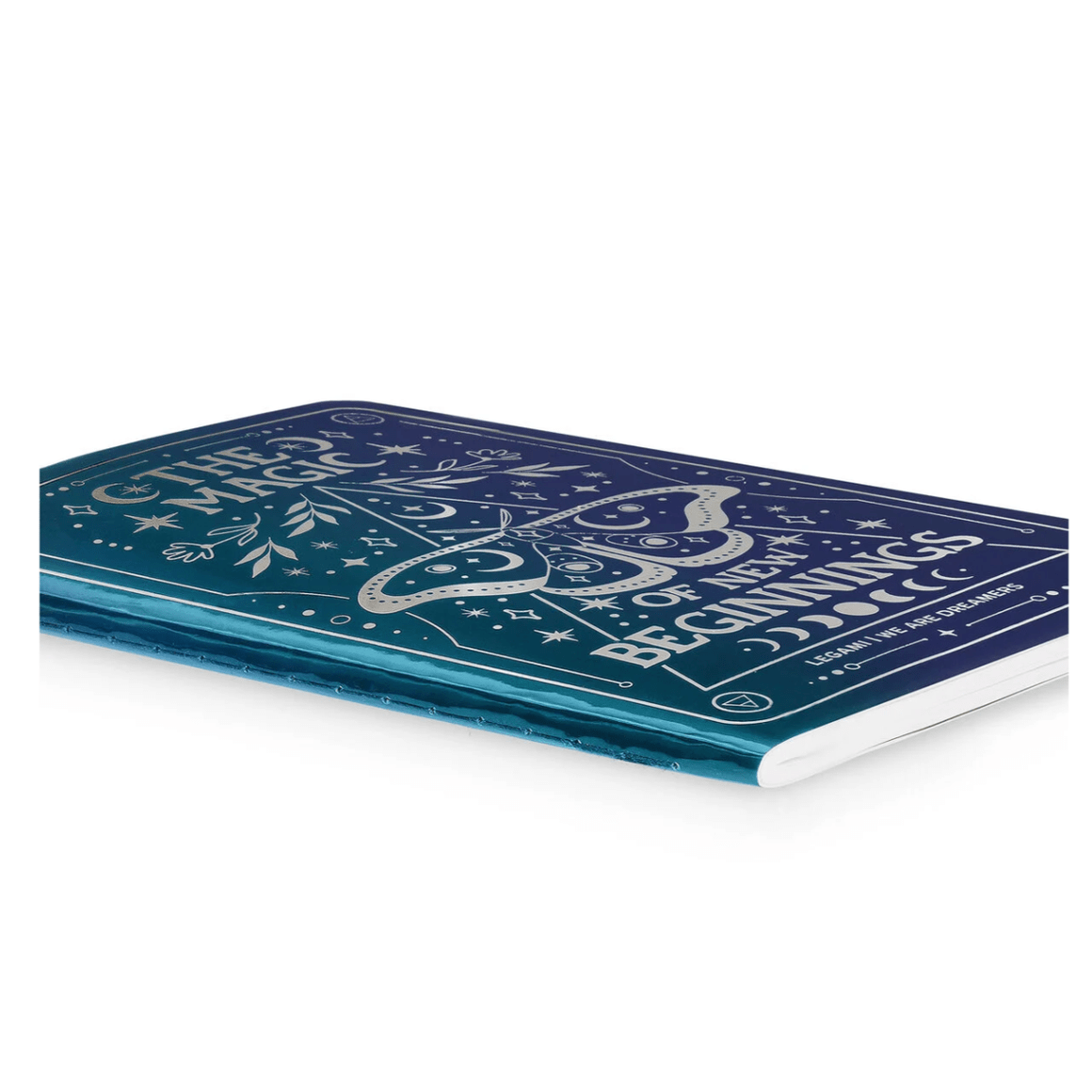 Caderno A6 Legami com linhas e capa dura ilustrada - Moth Ed. especial - Papelaria Encantada