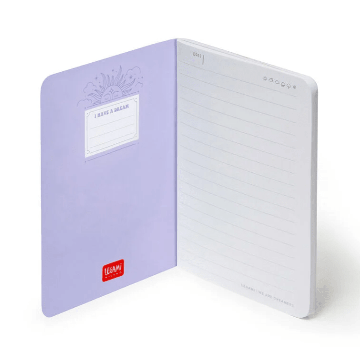 Caderno A6 Legami com linhas e capa dura ilustrada - Tarot Ed. Especial - Papelaria Encantada
