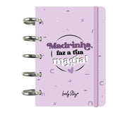 Caderno A6 Madrinha faz a tua magia - Papelaria Encantada