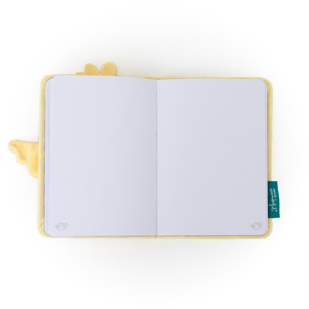 Caderno A6 Peluche Pintainho Lazy - Big dreams, tiny effort - Mr. Wonderful - Papelaria Encantada