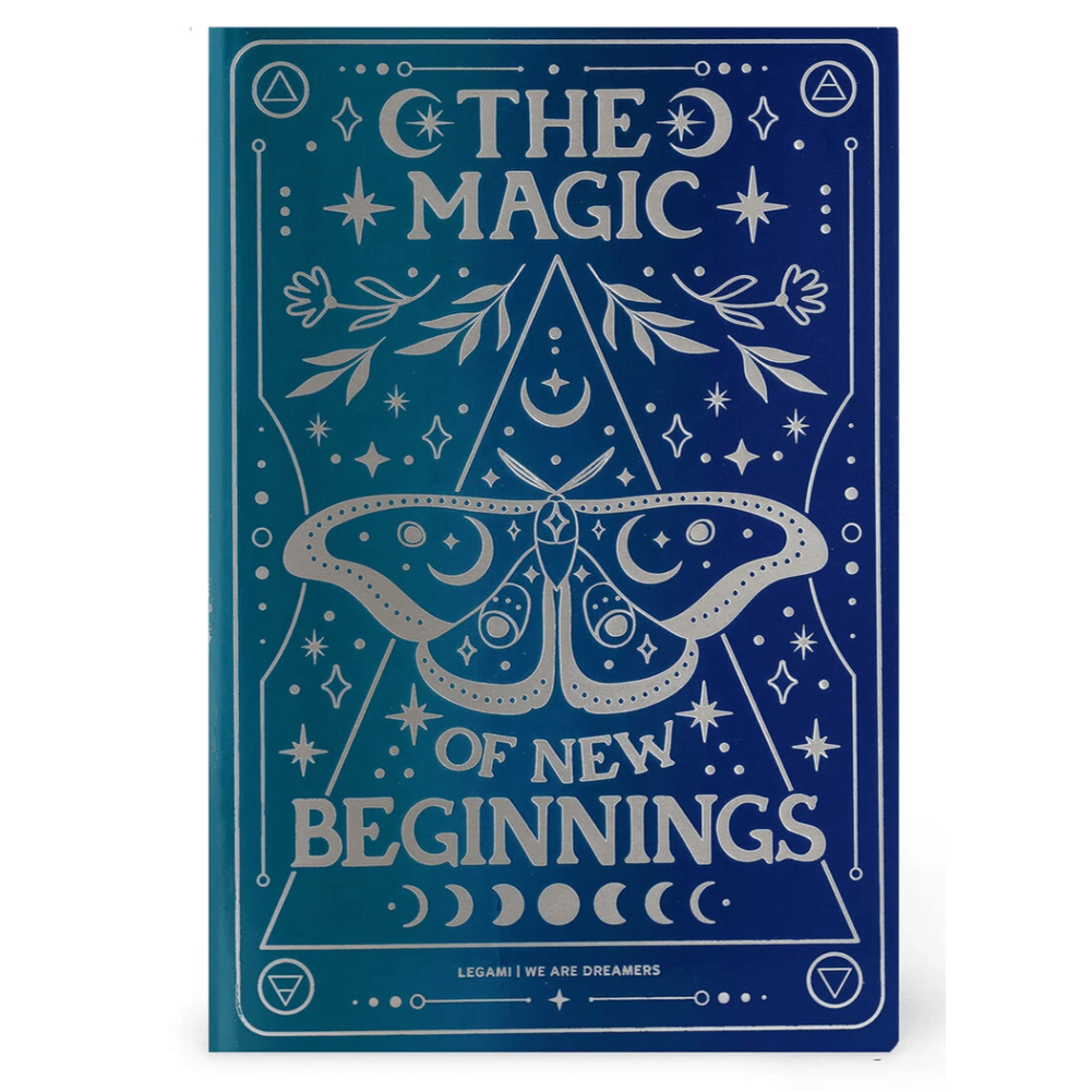 Caderno B5 Legami ilustrado com linhas - Moth Ed. Especial - Papelaria Encantada