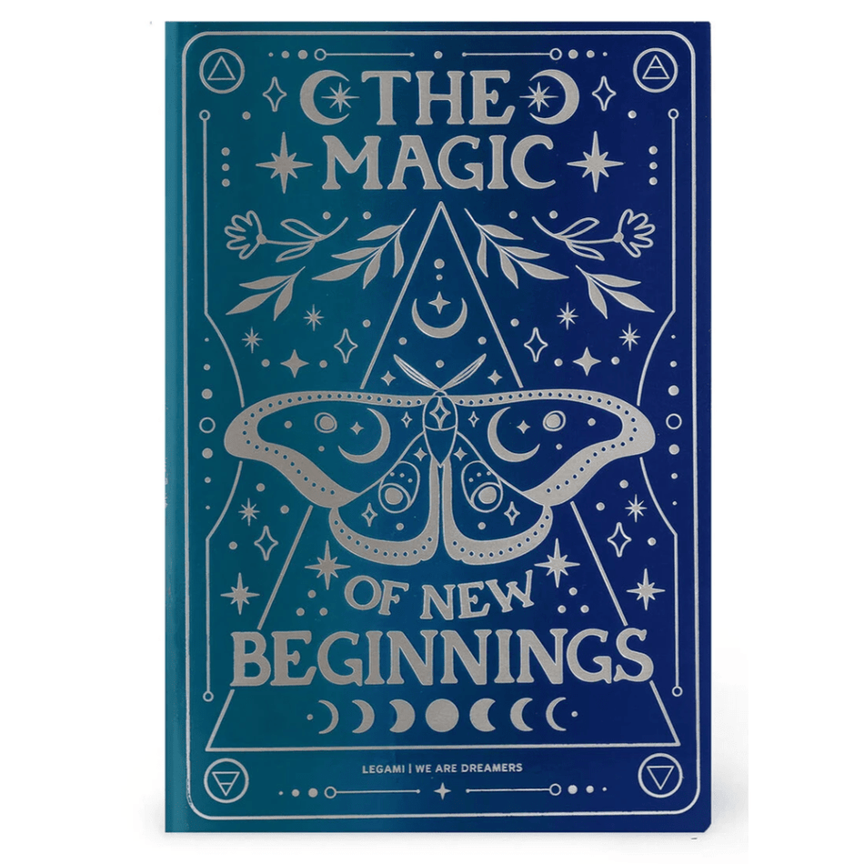 Caderno B5 Legami ilustrado com linhas - Moth Ed. Especial - Papelaria Encantada