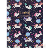 Caderno B5 Legami ilustrado com linhas - Unicórnio - Papelaria Encantada
