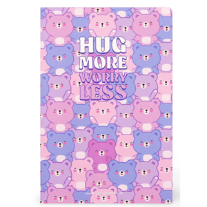 Caderno B5 Legami ilustrado com linhas - Urso - Papelaria Encantada
