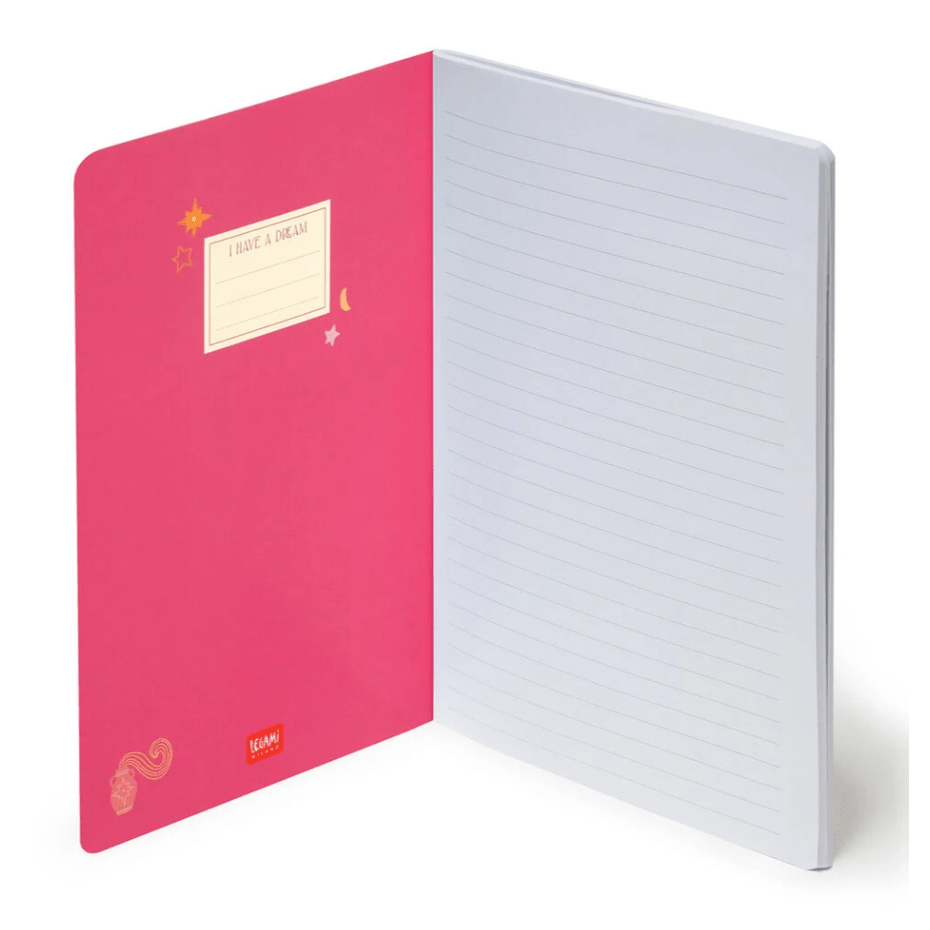 Caderno B5 Legami ilustrado com linhas - Zodiaco - Papelaria Encantada