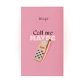 Caderno - Call me maybe - Mr. Wonderful - Papelaria Encantada
