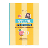 Caderno com Notas Adesivas e Autocolantes - Mr.wonderful - Papelaria Encantada