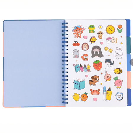 Caderno com Separadores com aba A4 After Class - Mr.wonderful - Papelaria Encantada