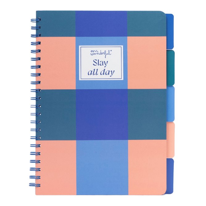 Caderno com Separadores com aba A4 After Class - Mr.wonderful - Papelaria Encantada