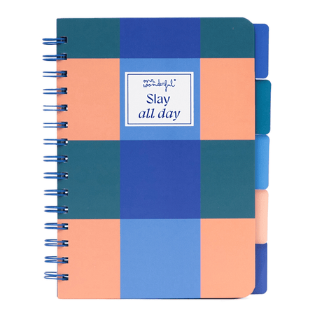 Caderno com Separadores com aba A5 After Class - Mr.wonderful - Papelaria Encantada
