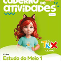 Caderno de Atividades - TRIX - Estudo do Meio - 1.º Ano - Papelaria Encantada