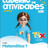 Caderno de Atividades - TRIX - Matemática - 1.º Ano - Papelaria Encantada