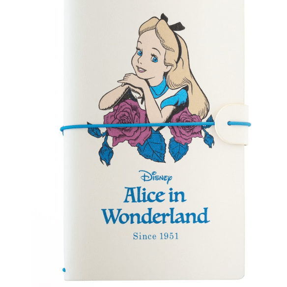 Caderno de viagem disney Alice no pais das maravilhas - Papelaria Encantada