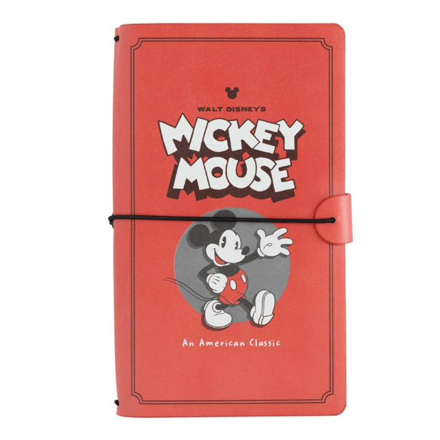 CADERNO DE VIAGEM DISNEY MICKEY CLASSIC - Papelaria Encantada