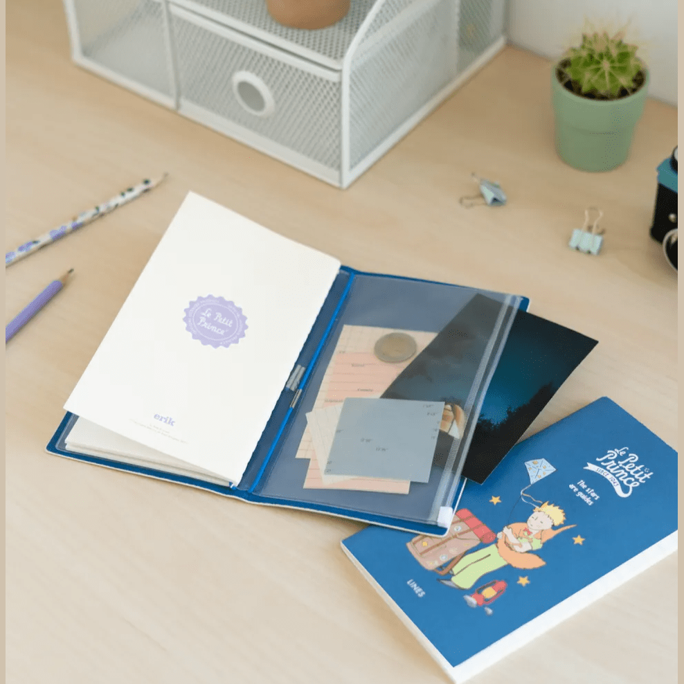 Caderno de viagens O principezinho adventure - Papelaria Encantada