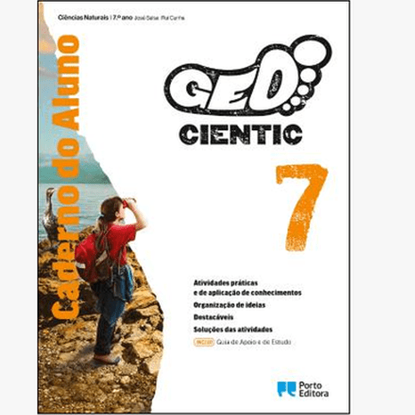 Caderno do Aluno/Guia de Apoio e de Estudo - GeoCienTIC - Ciências Naturais - 7.º Ano - Papelaria Encantada