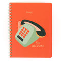 Caderno em Espiral A5 - Im all ears - Mr. Wonderful - Papelaria Encantada