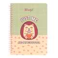Caderno em Espiral A5 - Just me and my bubble tea - Mr wonderful - Papelaria Encantada